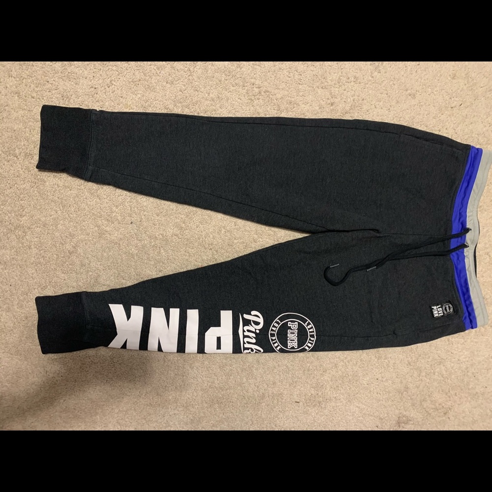 Pink Cropped Sweatpants